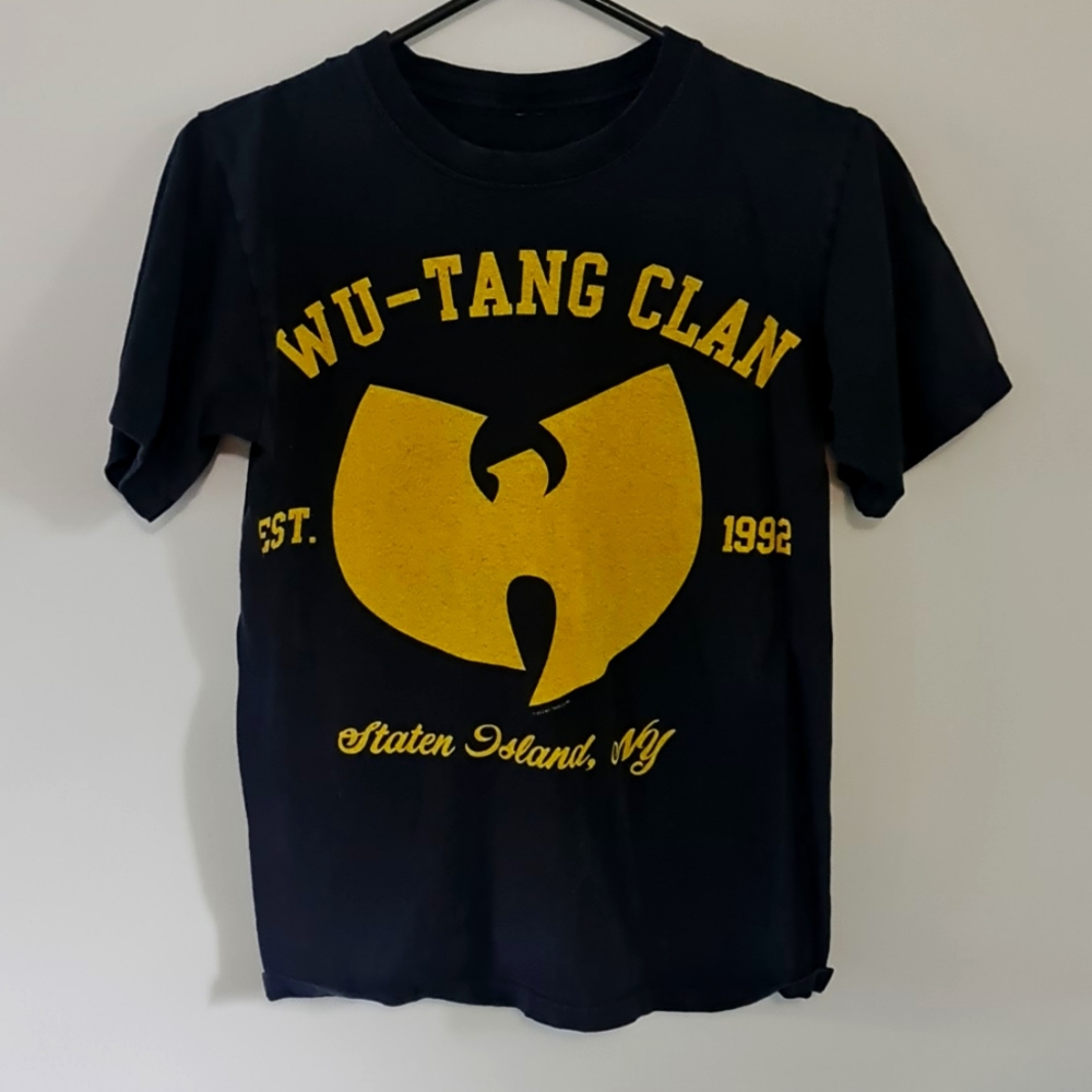 Vintage WuTang black Tshirt, est. 1992